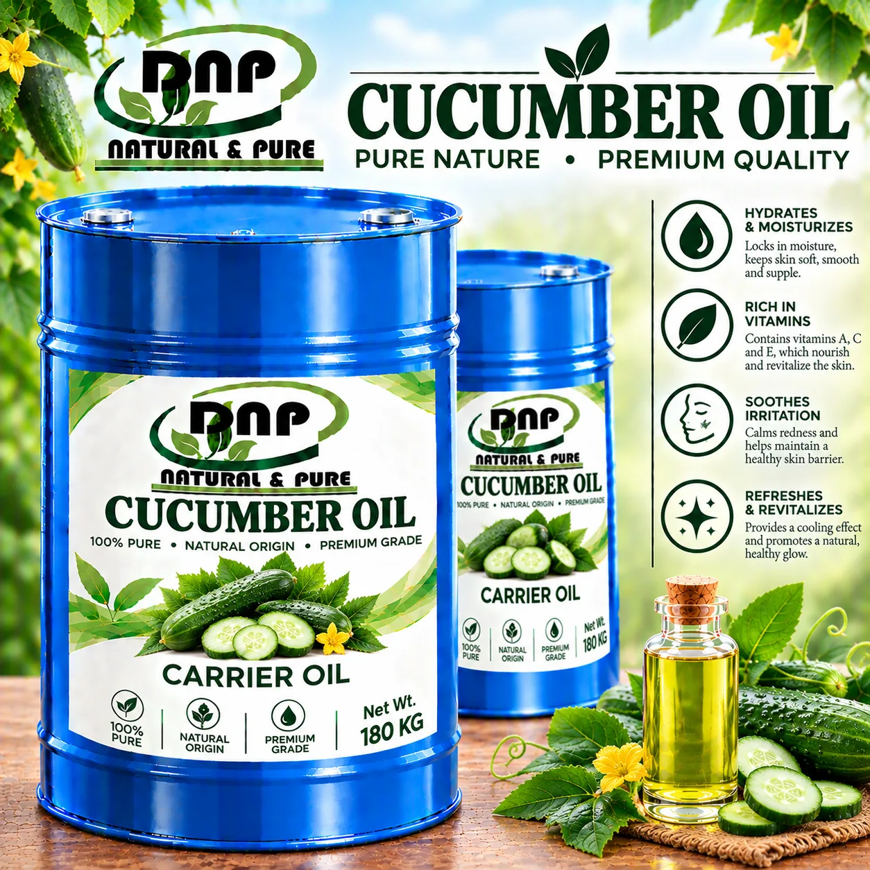 Cucumber Oil